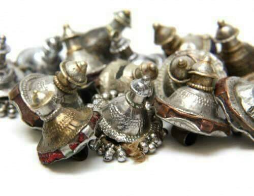 Traditional metal ornaments collection