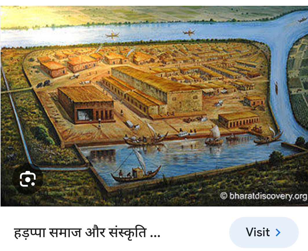Harappan city illustration