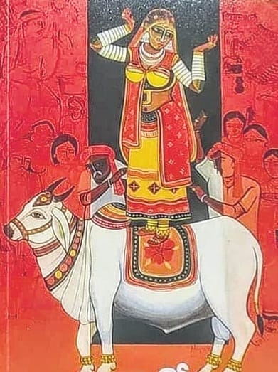 Mounted cultural deity artwork